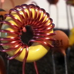 My first homebrew toroid inductor. Aint she purdy?